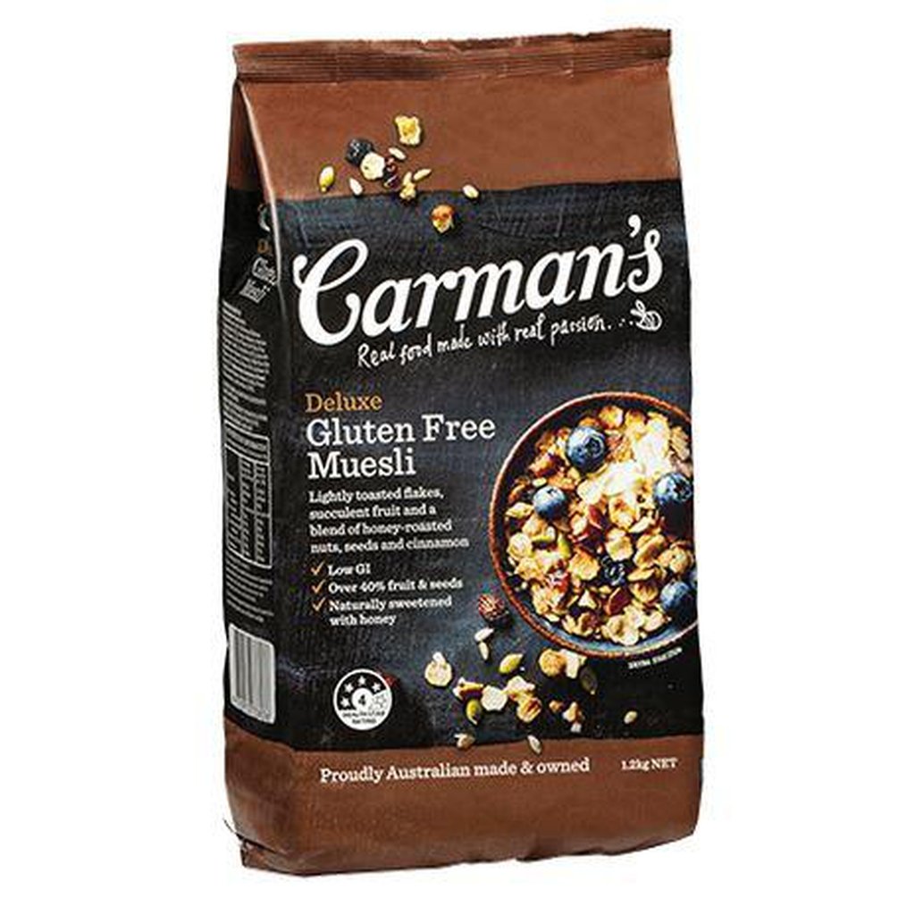 Carman's Crispy Deluxe Gluten Free Muesli (1.2kg)