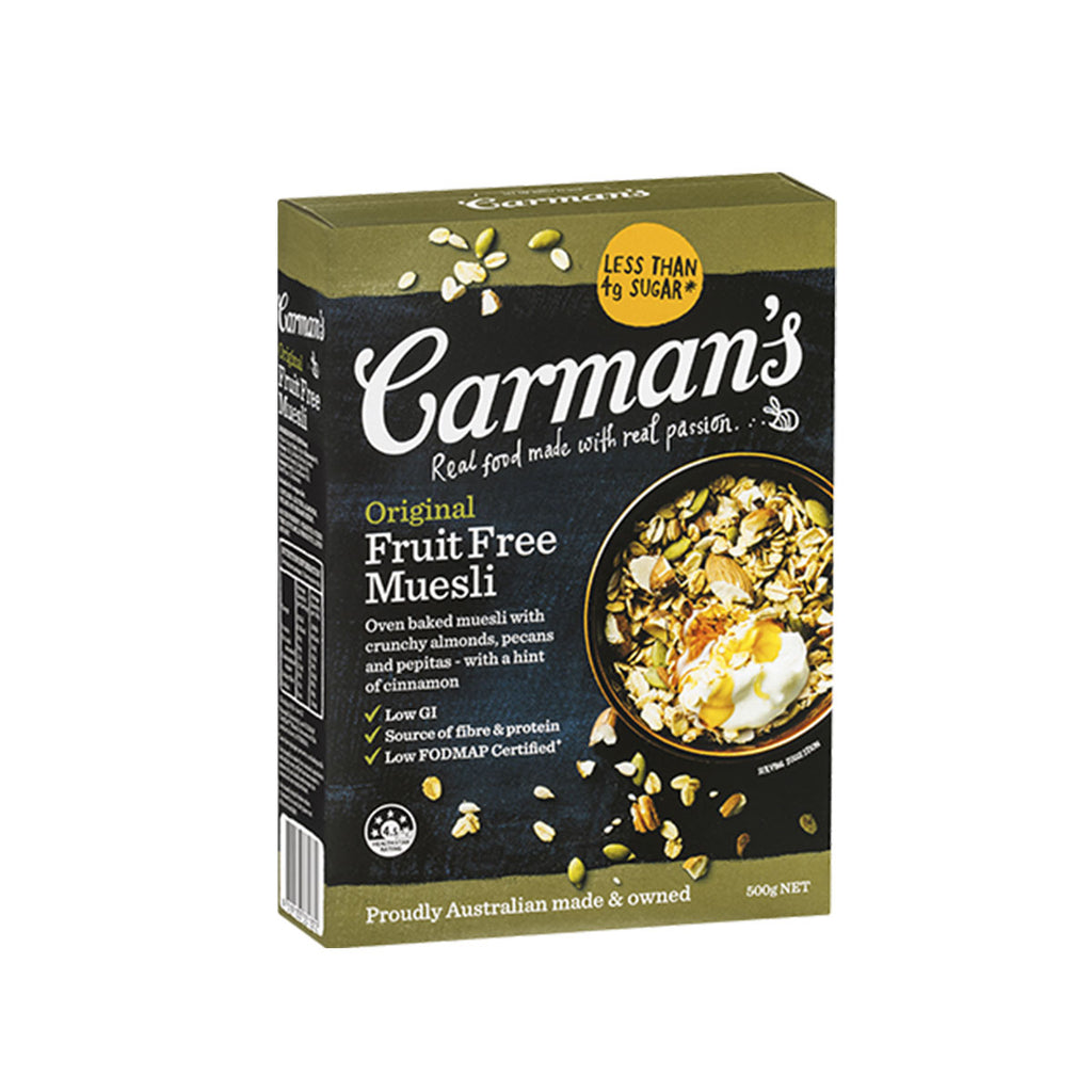 Carman's Original Fruit Free Muesli (500g)