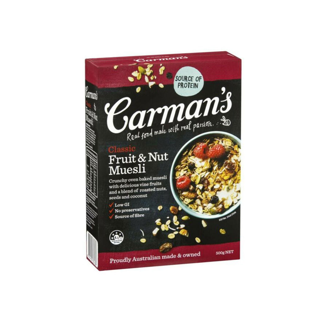 Carman's Classic Fruit and Nut Muesli (500g)