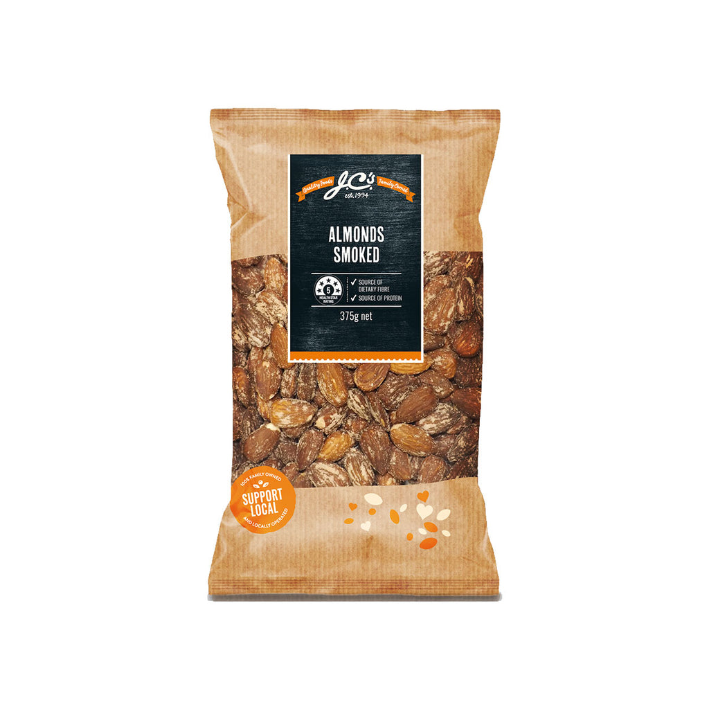 JC's Smoked Almonds 375g