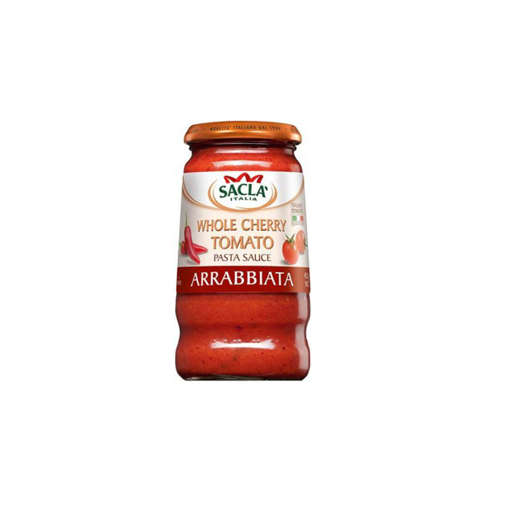 Sacla Whole Cherry Tomato Pasta Sauce Arrabbiata (420g)