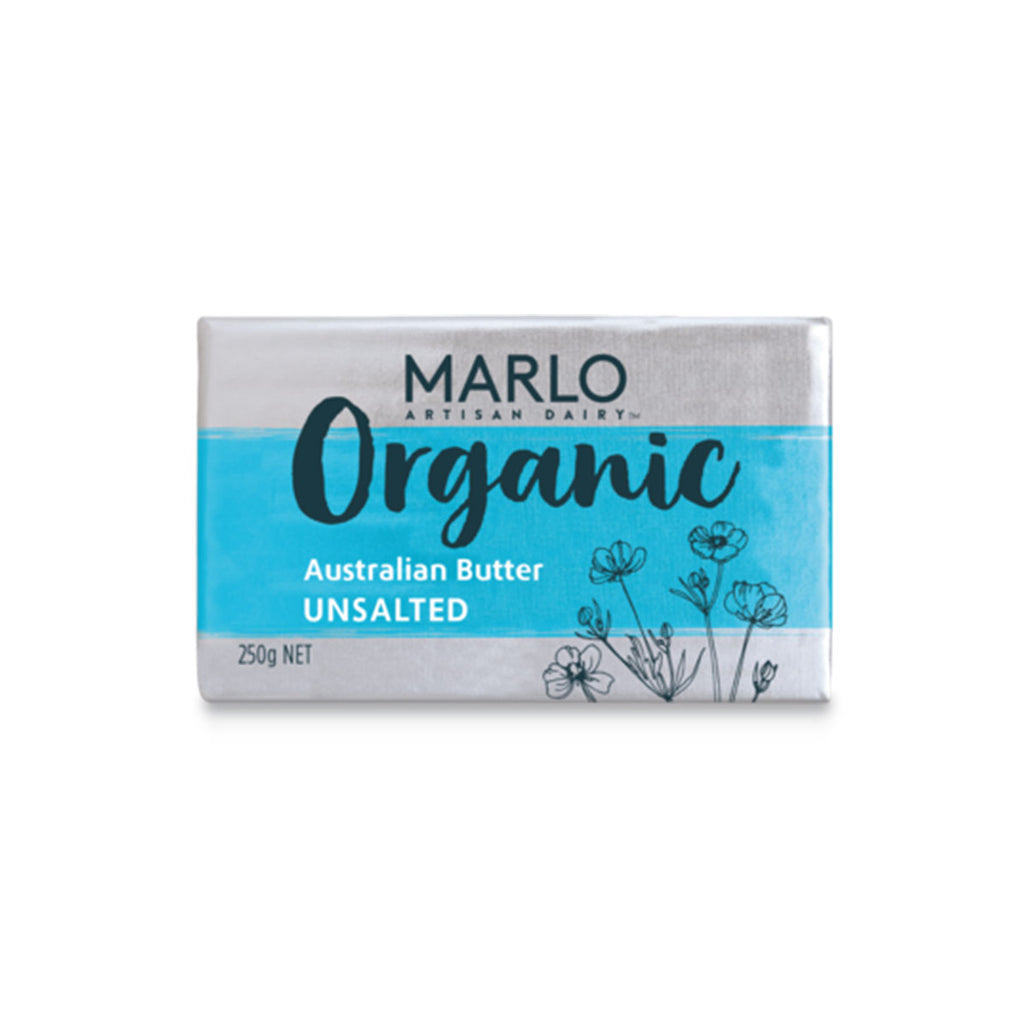Marlo Organic Unsalted Butter (250g)