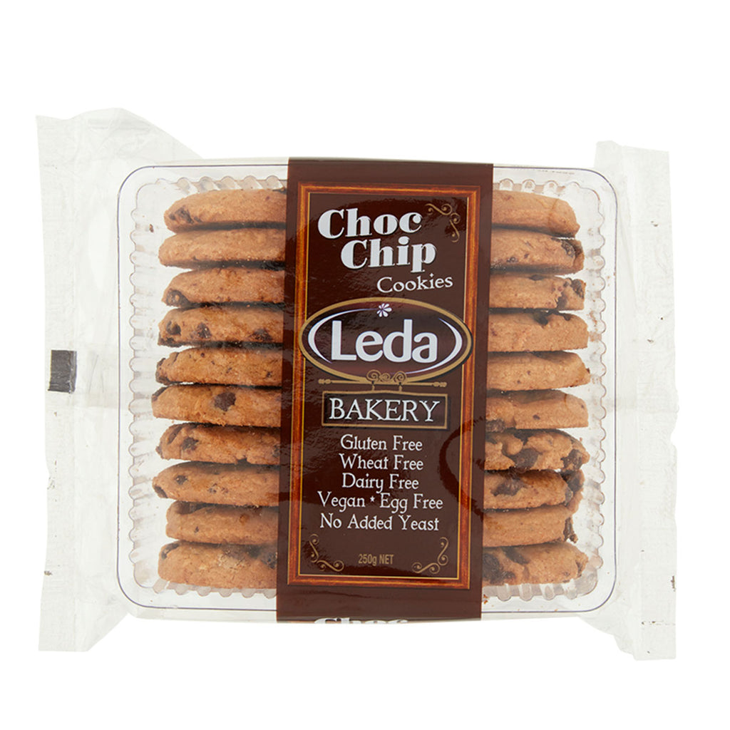 Leda Chocolate Chip Gluten Free Cookies (250g)