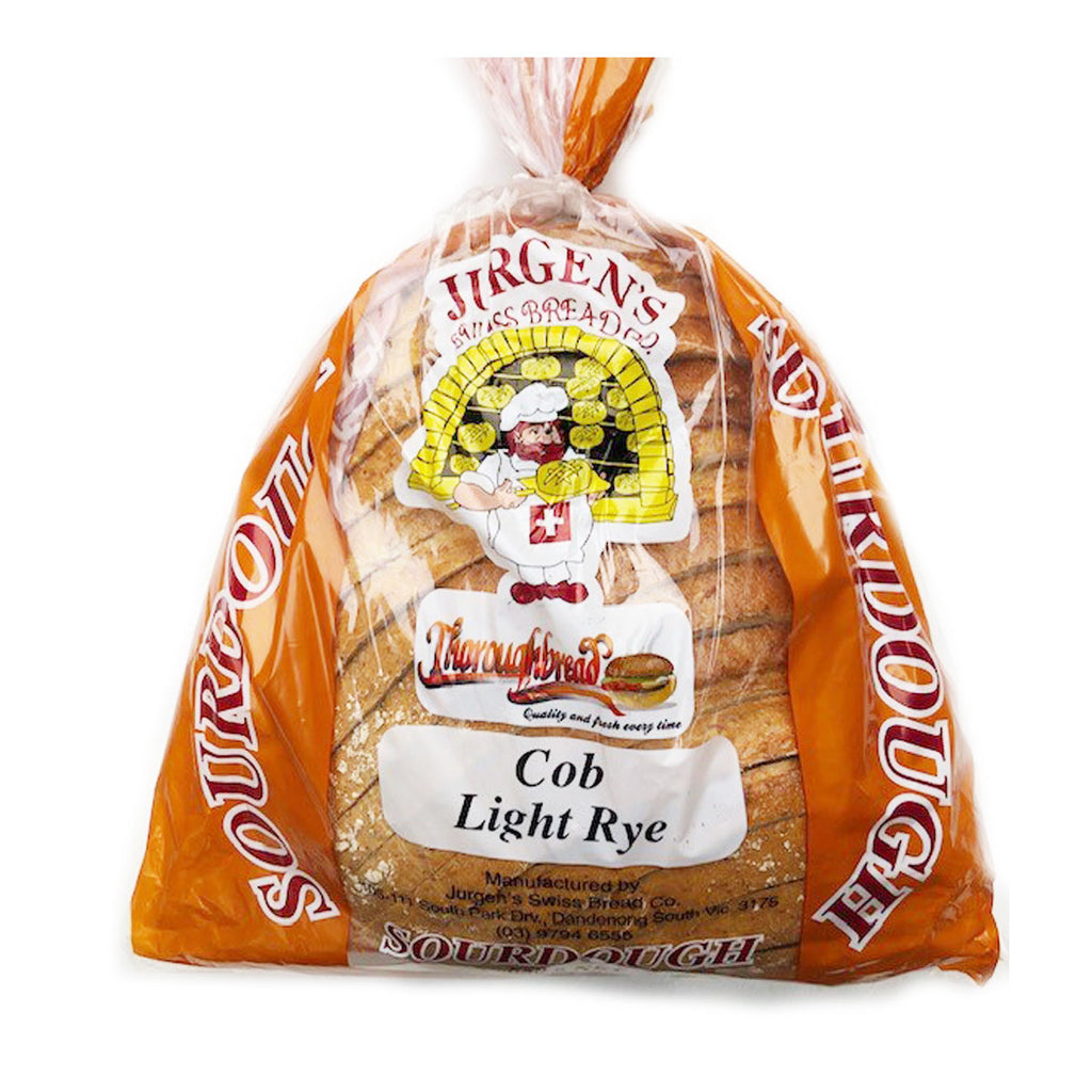 Bread - Jurgen Sourdough Sliced Cob Light Rye (Each)