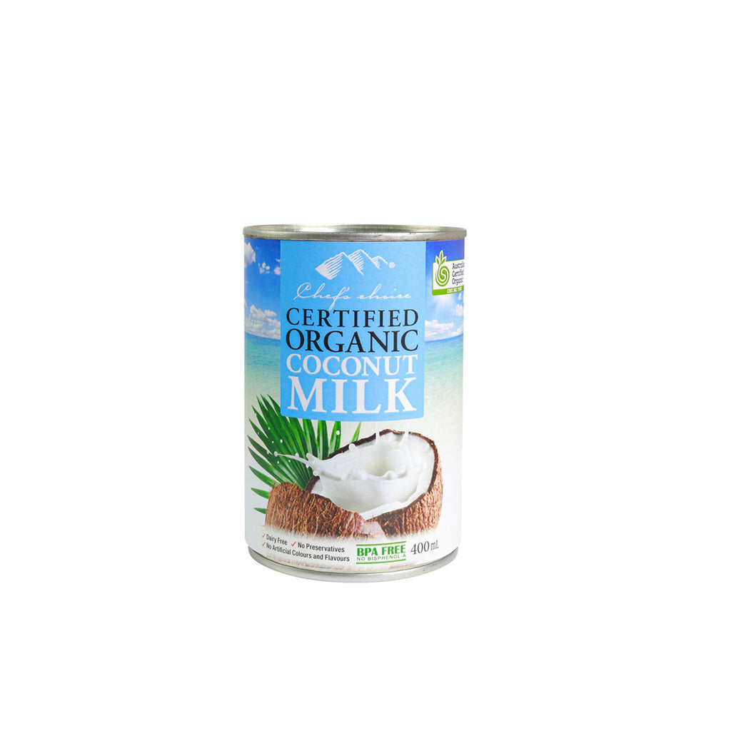 Chefs Choice Certified Organic Coconut Milk (400ml)