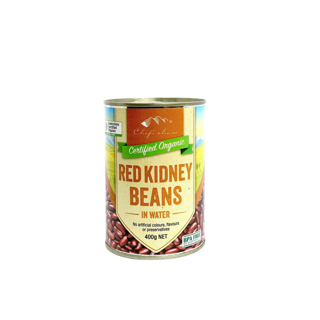 Chef’s Choice Certified Organic Red Kidney Beans (400g)