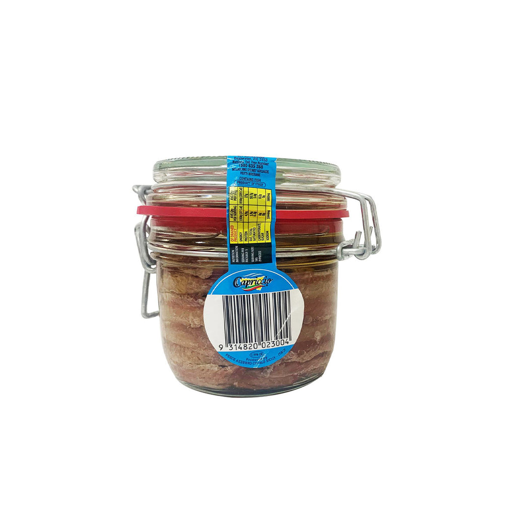 Capriccio Anchovy Fillets in Olive Oil (220g)