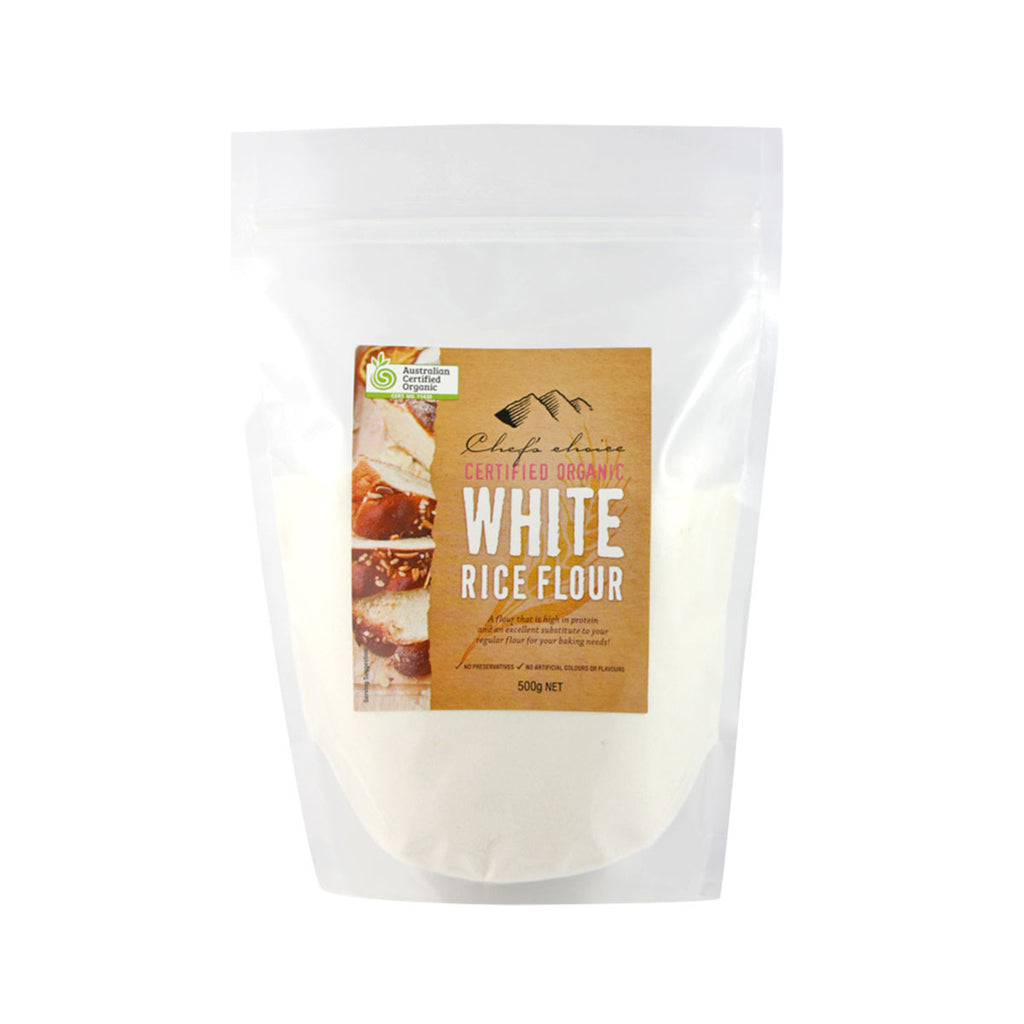 Chef's Choice Certified Organic White Rice Flour 500g