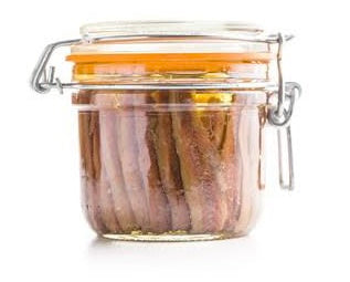 Capriccio Anchovy Fillets in Olive Oil with Hot Pepper (220g)