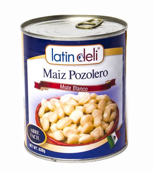 latin deli maiz pozolero 830g