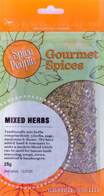 The Spice People Mixed Herbs (25g)