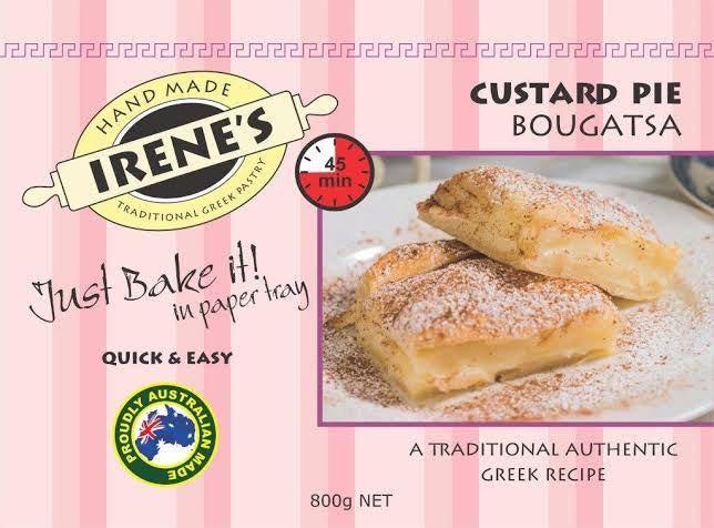 Irene’s Custard Pie (Bougatsa)