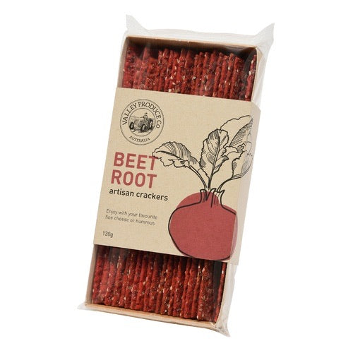 Valley Produce Co. Beetroot Artisan Crackers (130g)