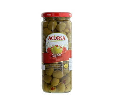 Acorsa Stuffed Green Pimiento Olives (350g)