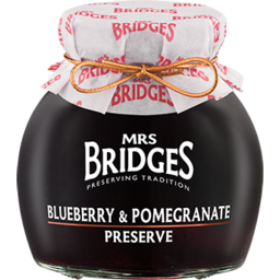 Mrs Bridges Blueberry & Pomegranate Preserve