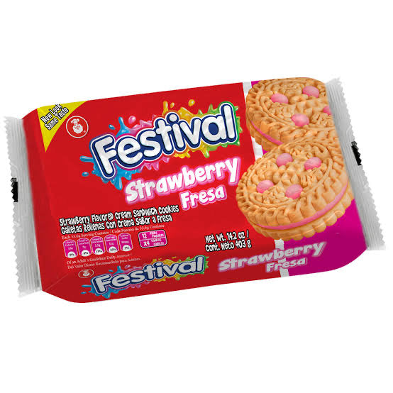 Festival Strawberry biscuit (403g)