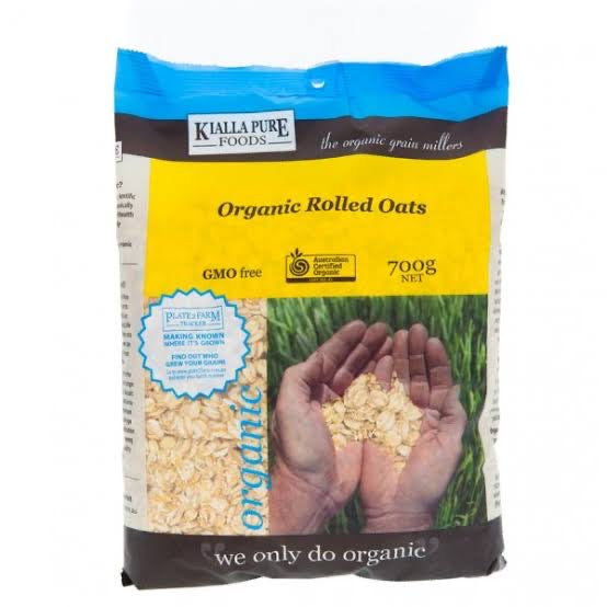 Kialla Pure Foods Organic Rolled Oats (700g)