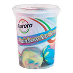 Aurora Rainbow Ice Cream 500ml