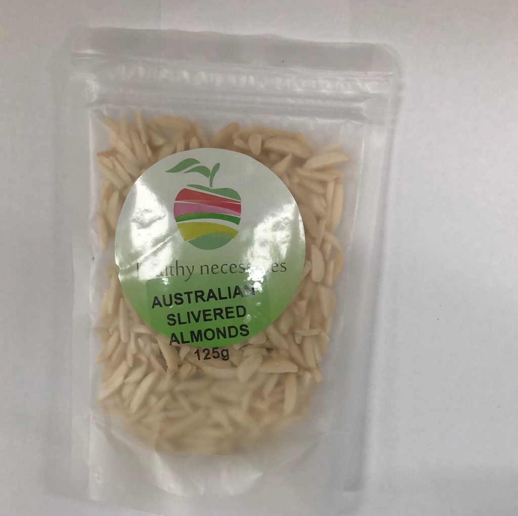 Healthy Necessities Australian Silvered Almonds (125g)