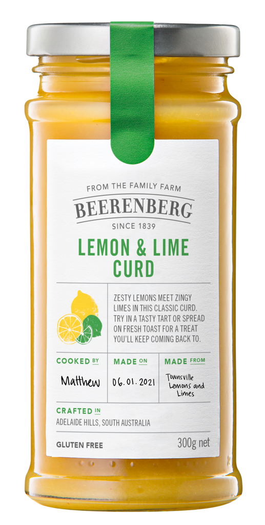 Beerenberg Lemon & Lime Curd (300g)