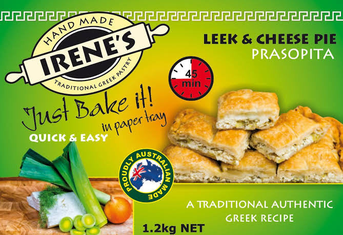Irene’s Leak & Cheese Pie (Prasopita) 1.2kg