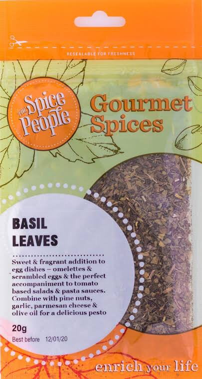 The Spice People Basil Leaves (20g)