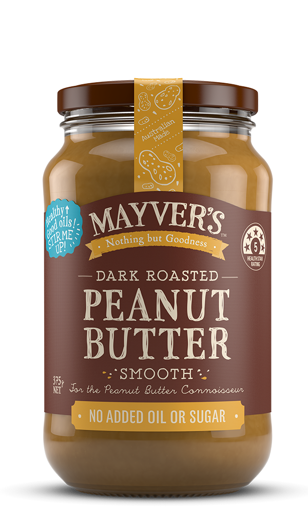 Mayver's Dark Roasted Peanut Butter - smooth