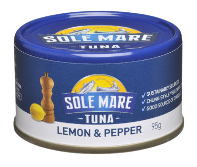 Sole Mare Tuna Lemon & Pepper (95g)