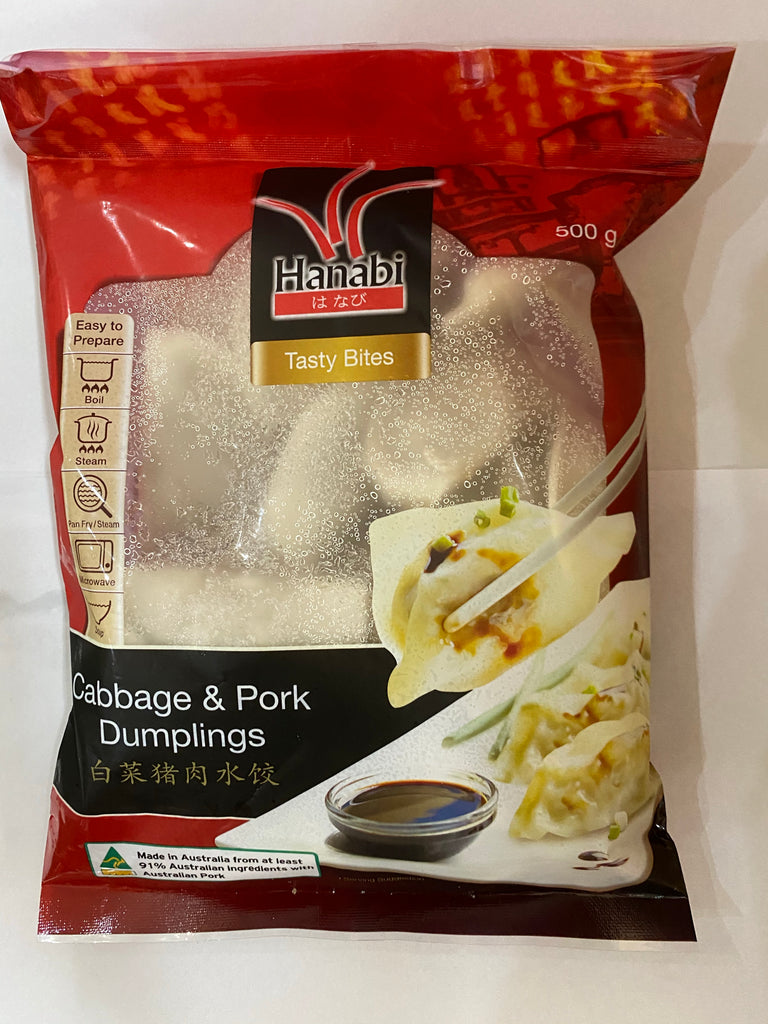 Hanabi Cabbage & Pork Dumplings