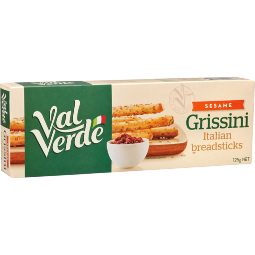 Val Verde Sesame Italian Breadsticks (125g)