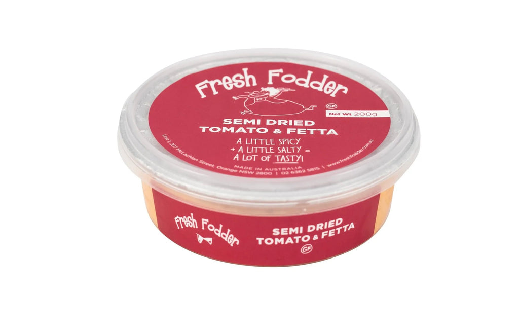 Fresh Fodder Semi Dried Tomato & Feta (200g)