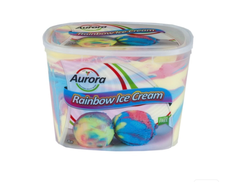 Aurora Rainbow Ice Cream 2L