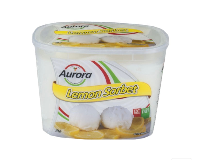 Aurora Lemon Sorbet 2L