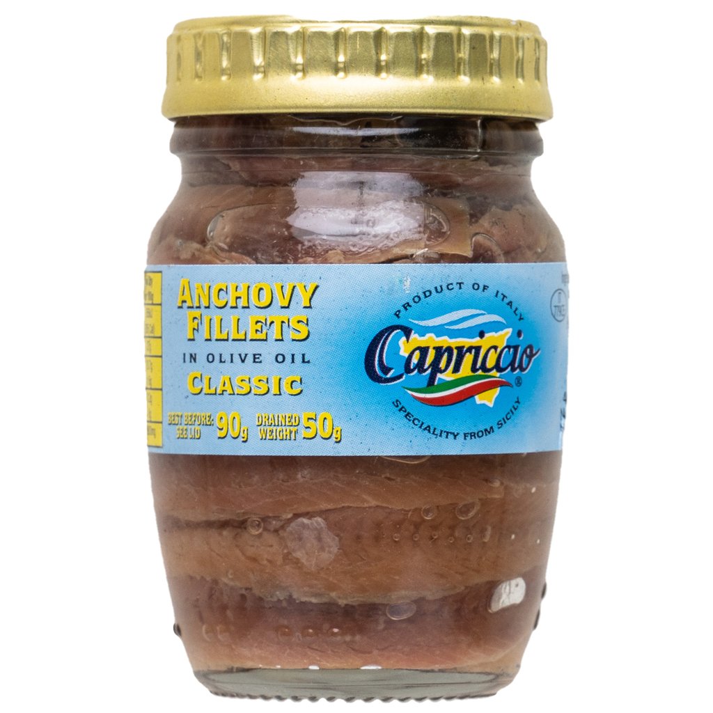 Capriccio Anchovy Fillets in Olive Oil (90g)