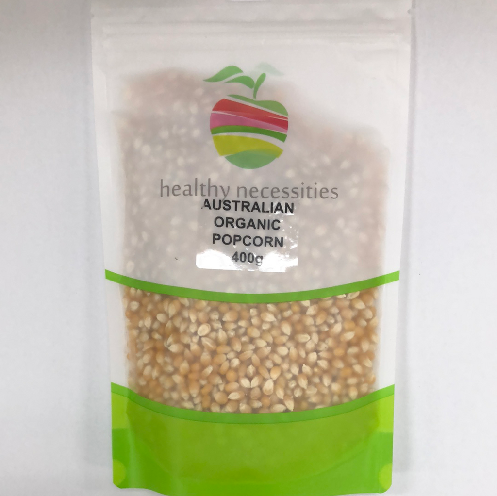 Healthy Necessities Australian Organic Popcorn (400g)