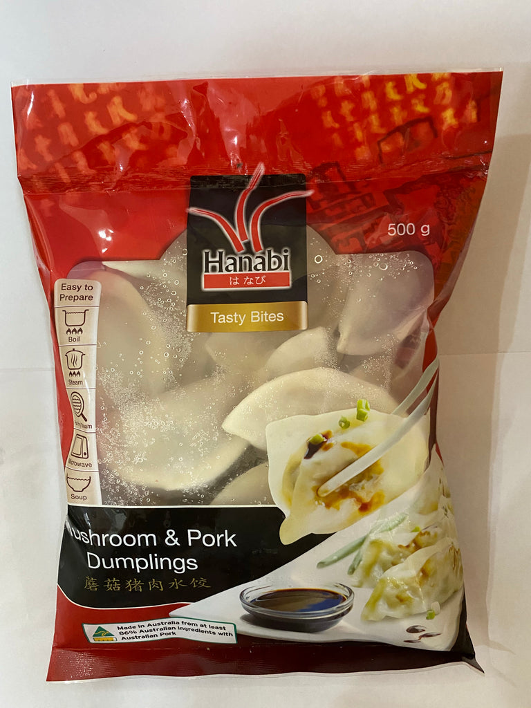 Hanabi Mushroom & Pork Dumplings