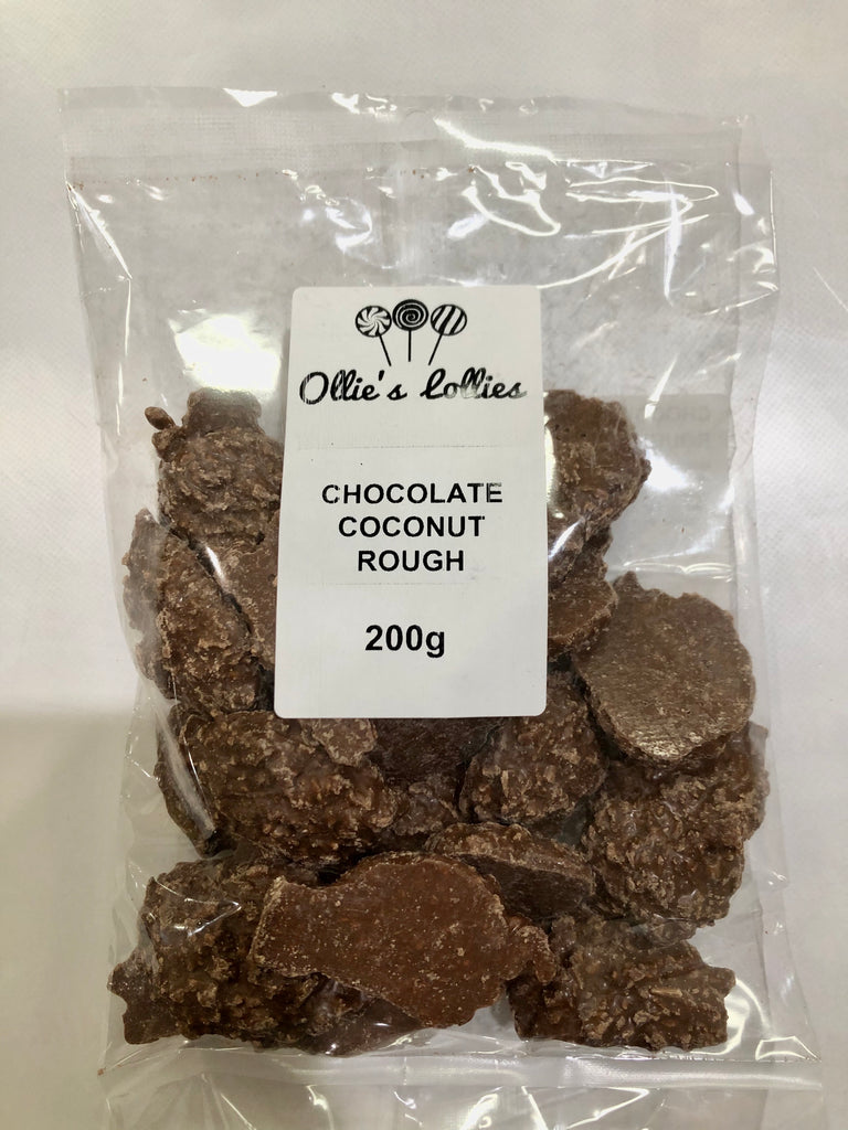 Ollie’s Lollies- Chocolate Coconut Rough (200g)