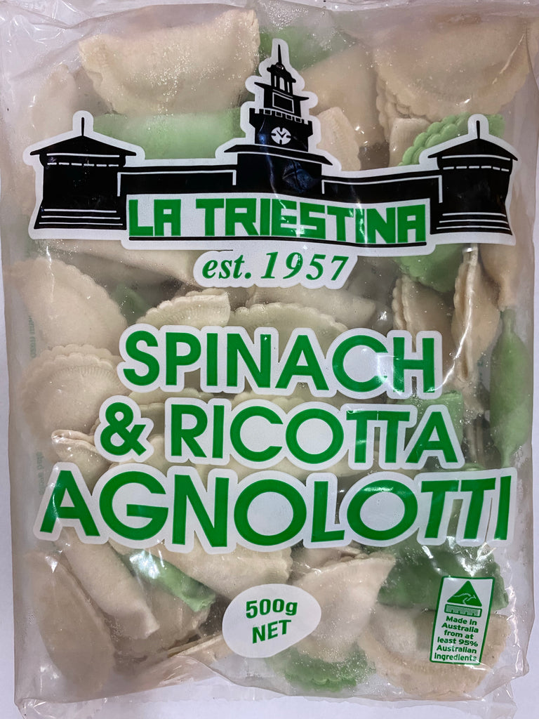 La Triestina Spinach & Ricotta Agnolotti