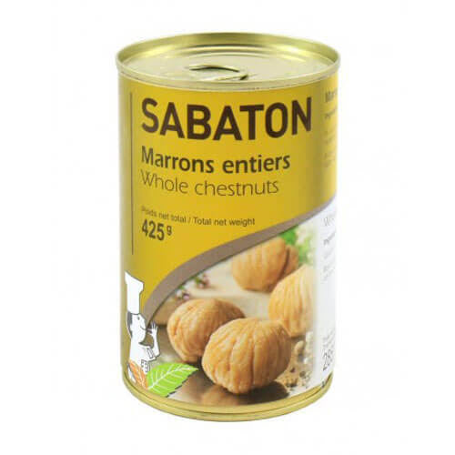 Sabaton Marrons Entiers Whole Chestnuts (425g)