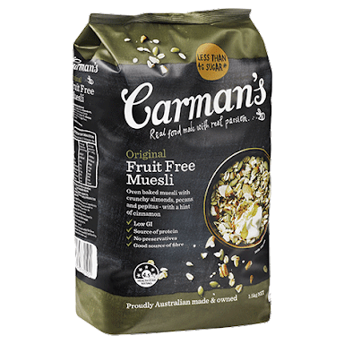 Carman's Original Fruit Free Museli (1.5kg)