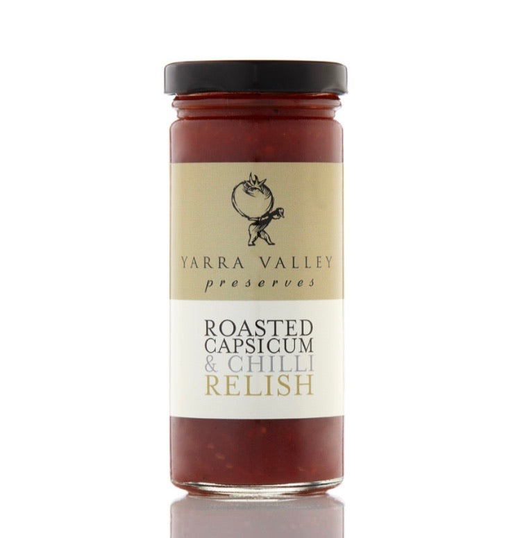 Yarra Valley Preserves Roasted Capsicum & Chilli Relish (270g)