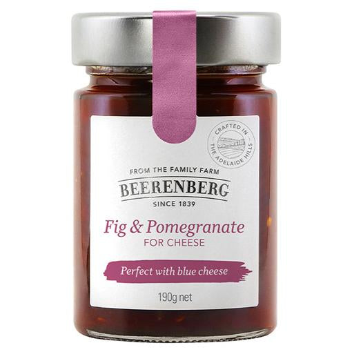 Beerenberg Cheese Condiment Fig & Pomegranate (190g)