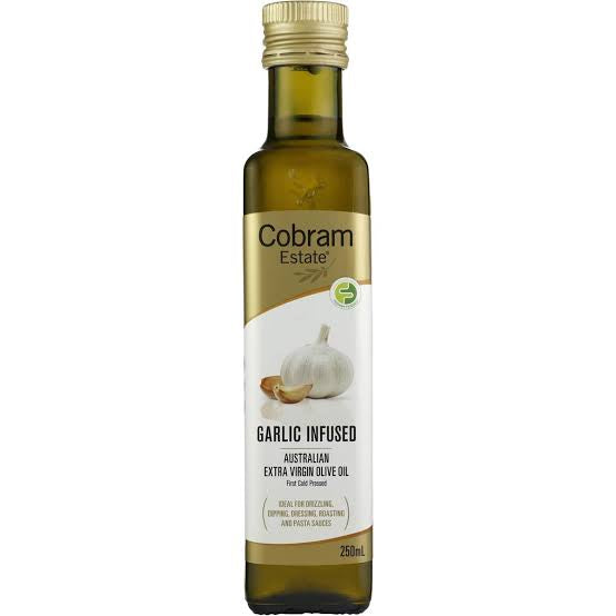 Cobram Estate Extra Virgin Olive Oil Garlic Infused (250ml)