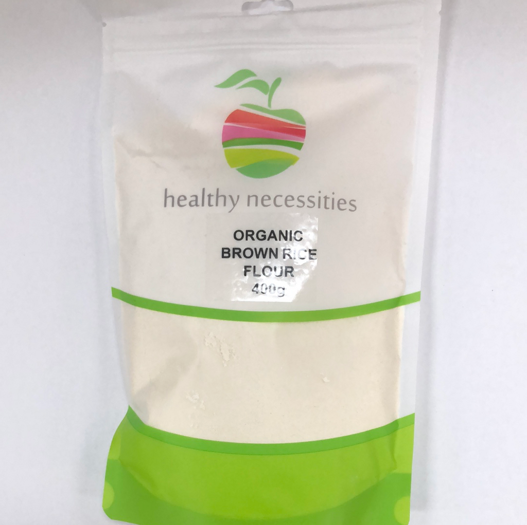 Healthy Necessities Organic Brown Rice Flour (400g)